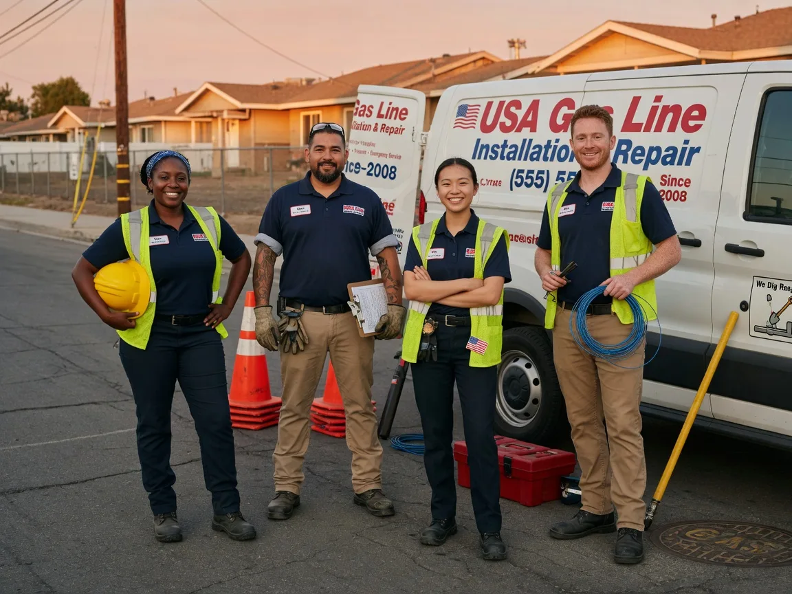 Gas Line Installation company in Linden, IA